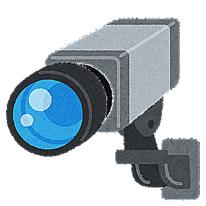 監視カメラのイラスト